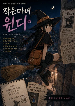 Portada de Windy la Pequeña Bruja